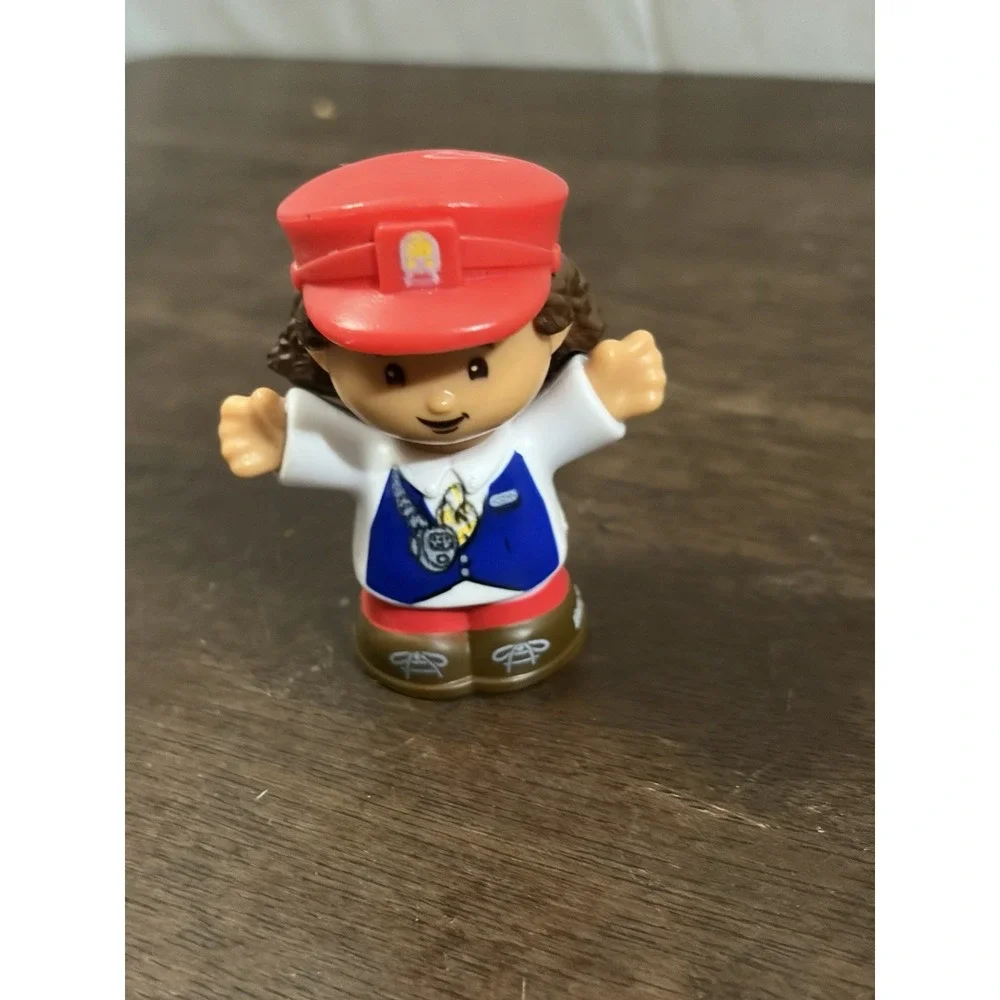 Fisher Price Train CONDUCTOR KATHY Little People Friendly Passenger Train - 2016